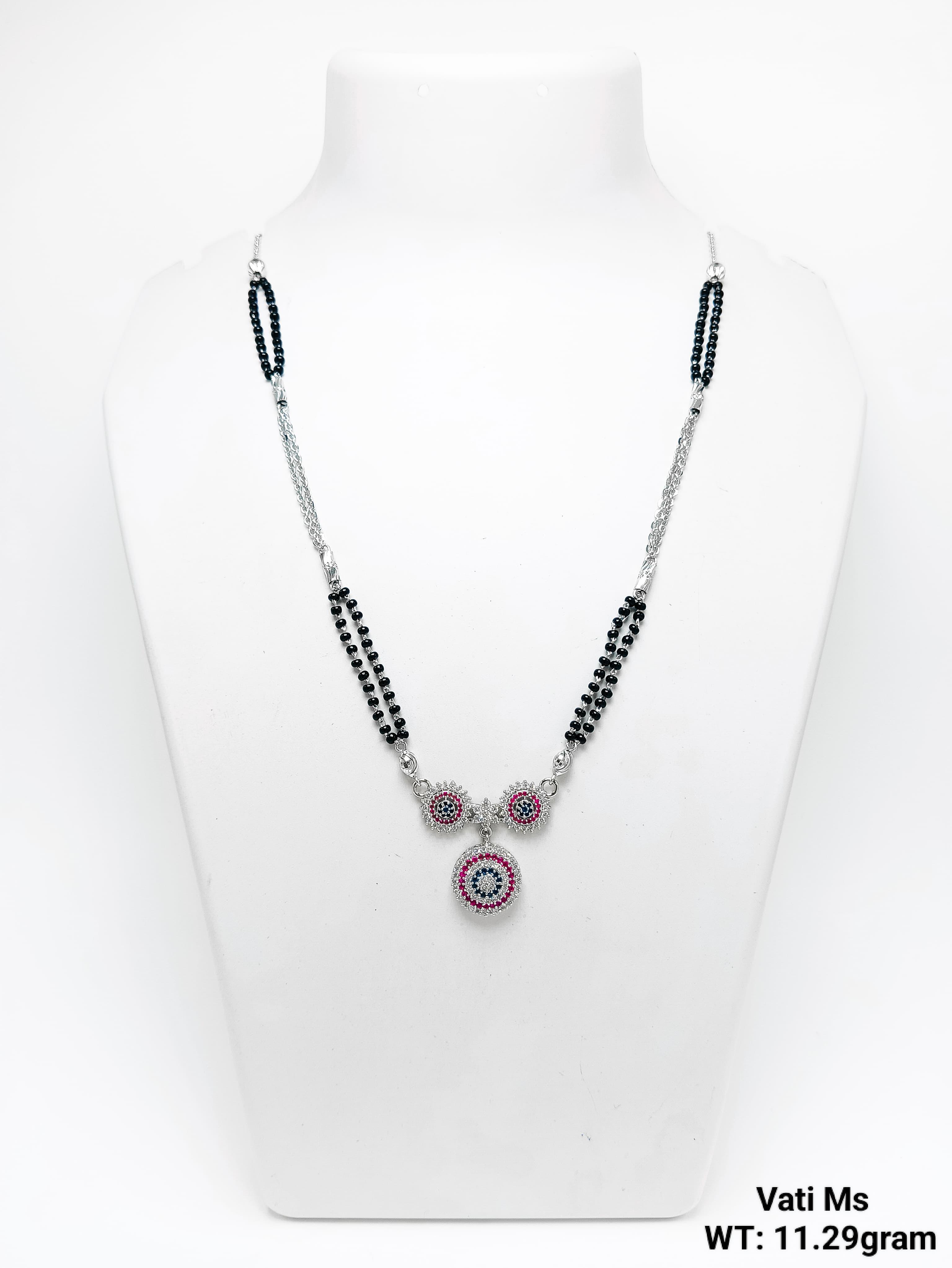 New Sunbera Silver Vati Mangalsutra