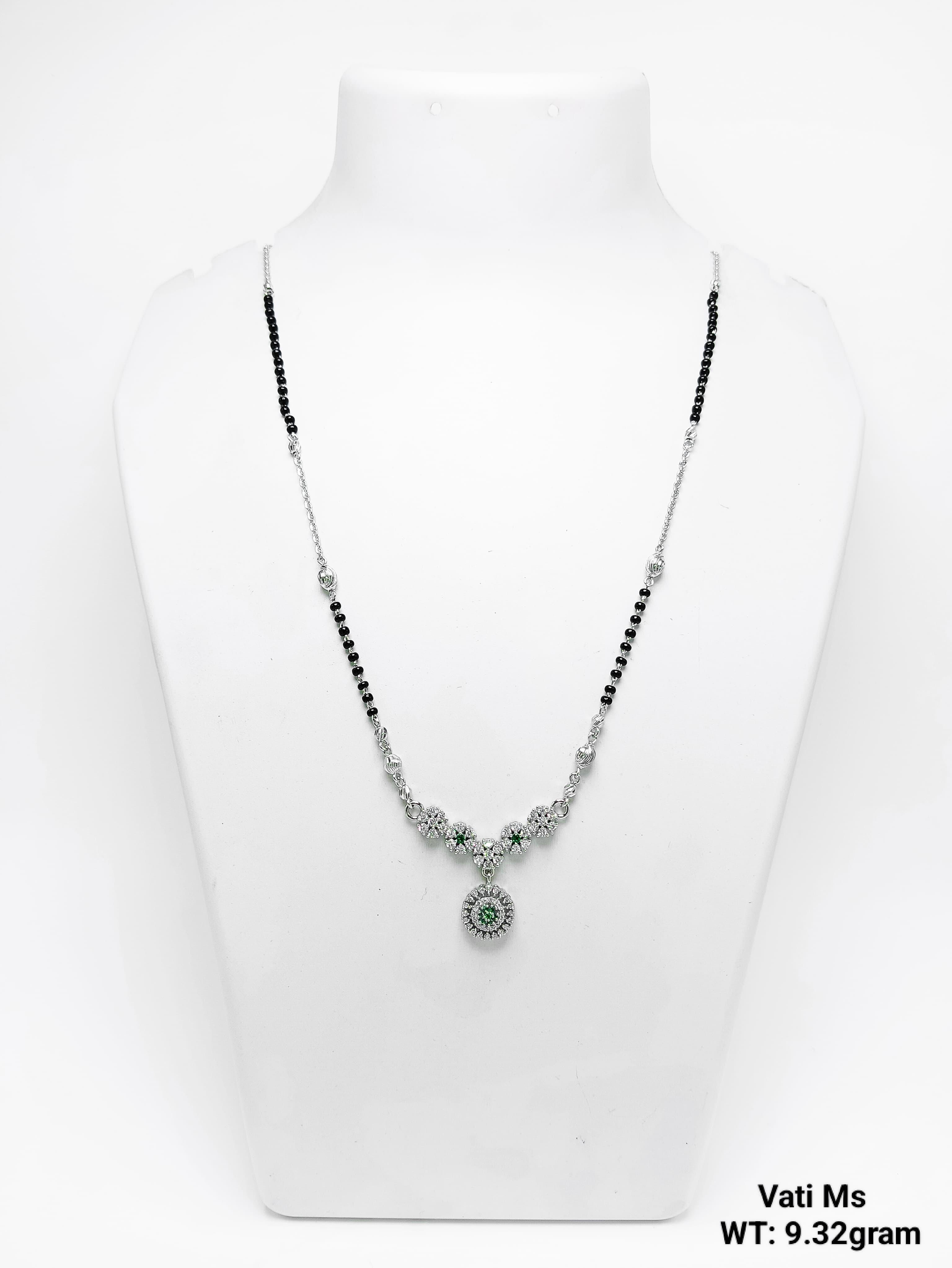 New Silver Vati Mangalsutra