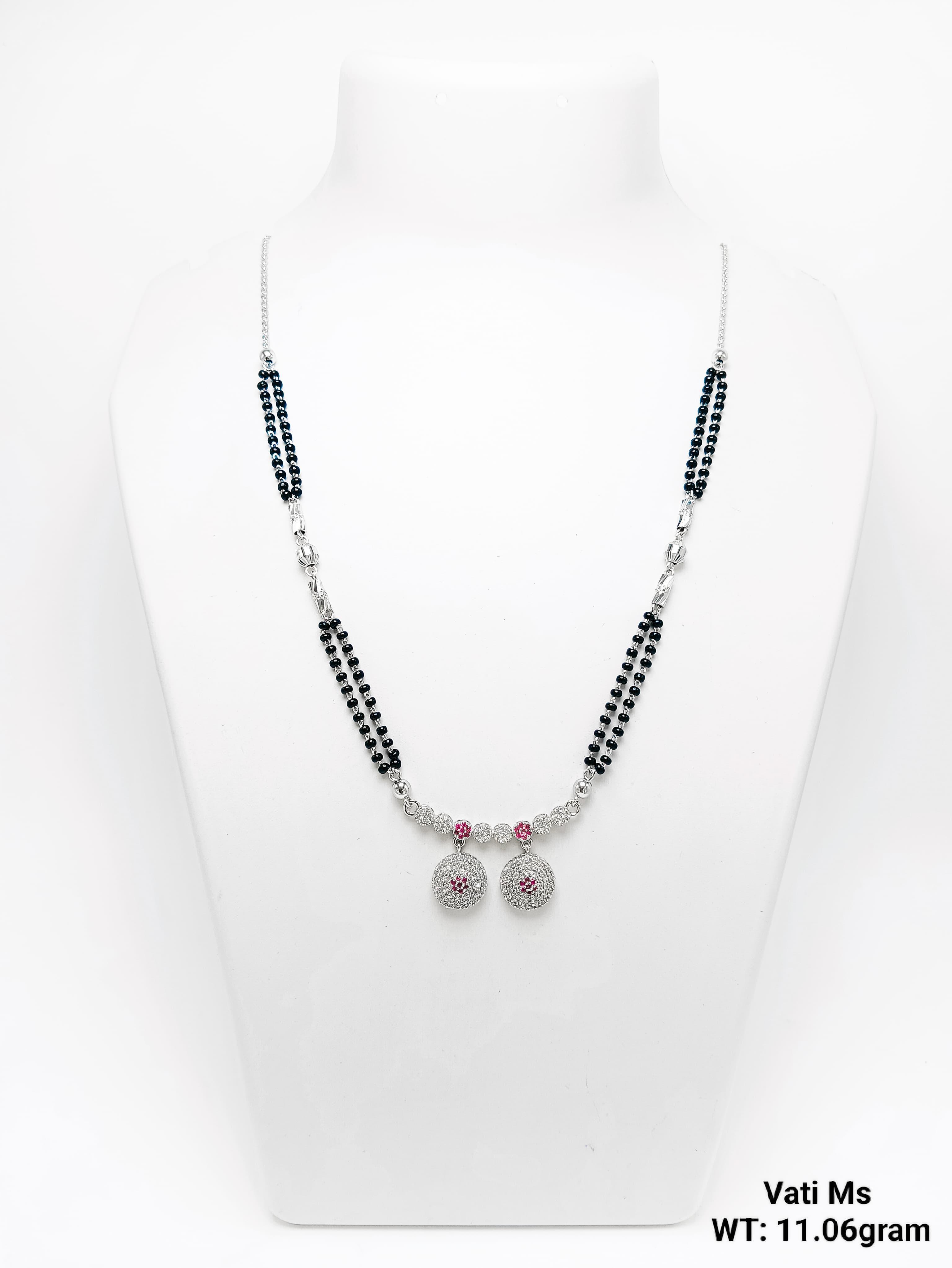 New Silver Vati Mangalsutra