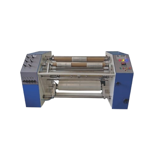 स्वचालित स्ट्रेच फिल्म स्लिटिंग रीवाइंडिंग मशीन