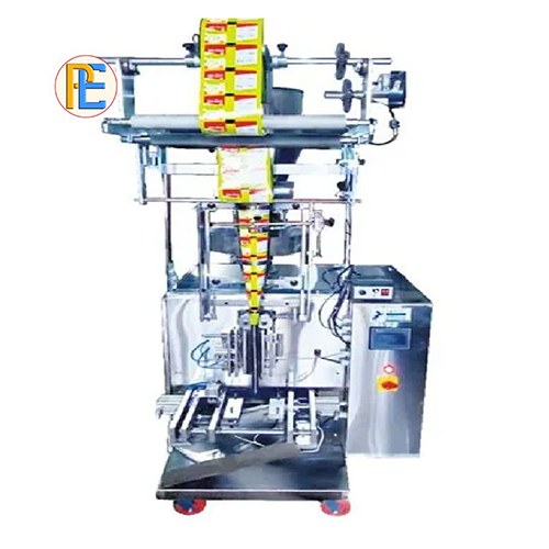 Fully Pneumatic Piston Based Paste Pouch Packing Machine - Stainless Steel, Electric Drive with Frequency Speed Control | Semi-Automatic Operation, 5-Year Warranty, Highly Efficient Performance