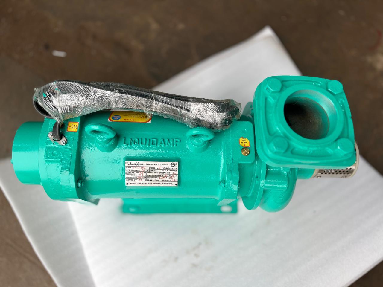 Horizontal Openwell Submersible Pump Set - Color: Green