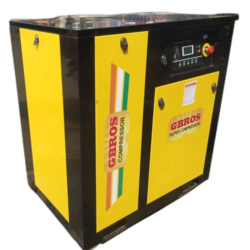 10 Hp Screw Air Compressors - Air Flow Capacity: 42 Cubic Feet Per Minute (Ft3/Min)