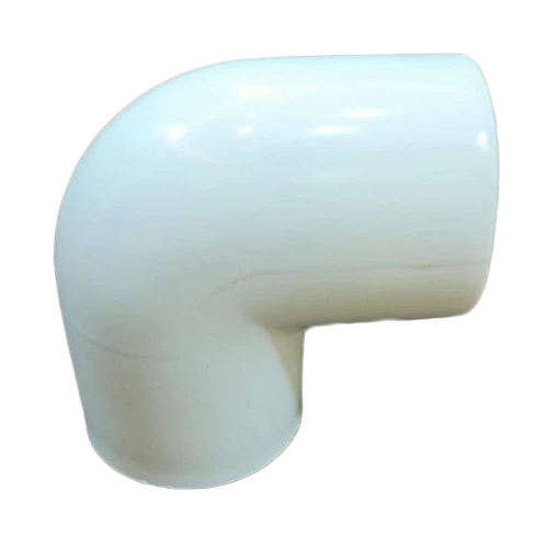 90 Degree UPVC Elbow - Durable UPVC Material, Elegant White Finish | Round Shape for Smooth Fluid Flow, Rust and Weather Resistant