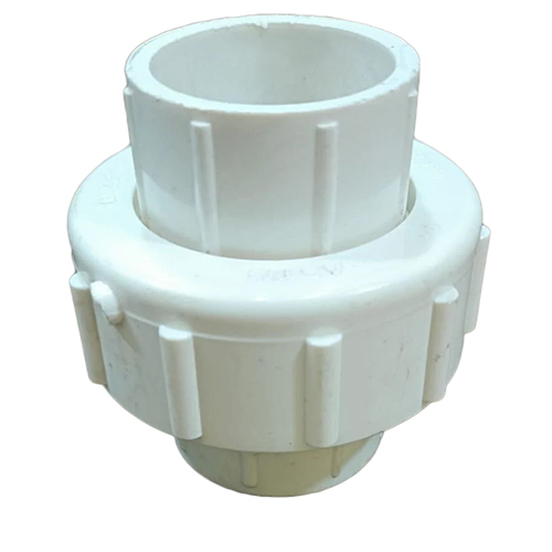 1 Inch Upvc Union - 1 Inch Size, White Color | Durable, Corrosion Resistant, Easy Installation, High Pressure Withstanding