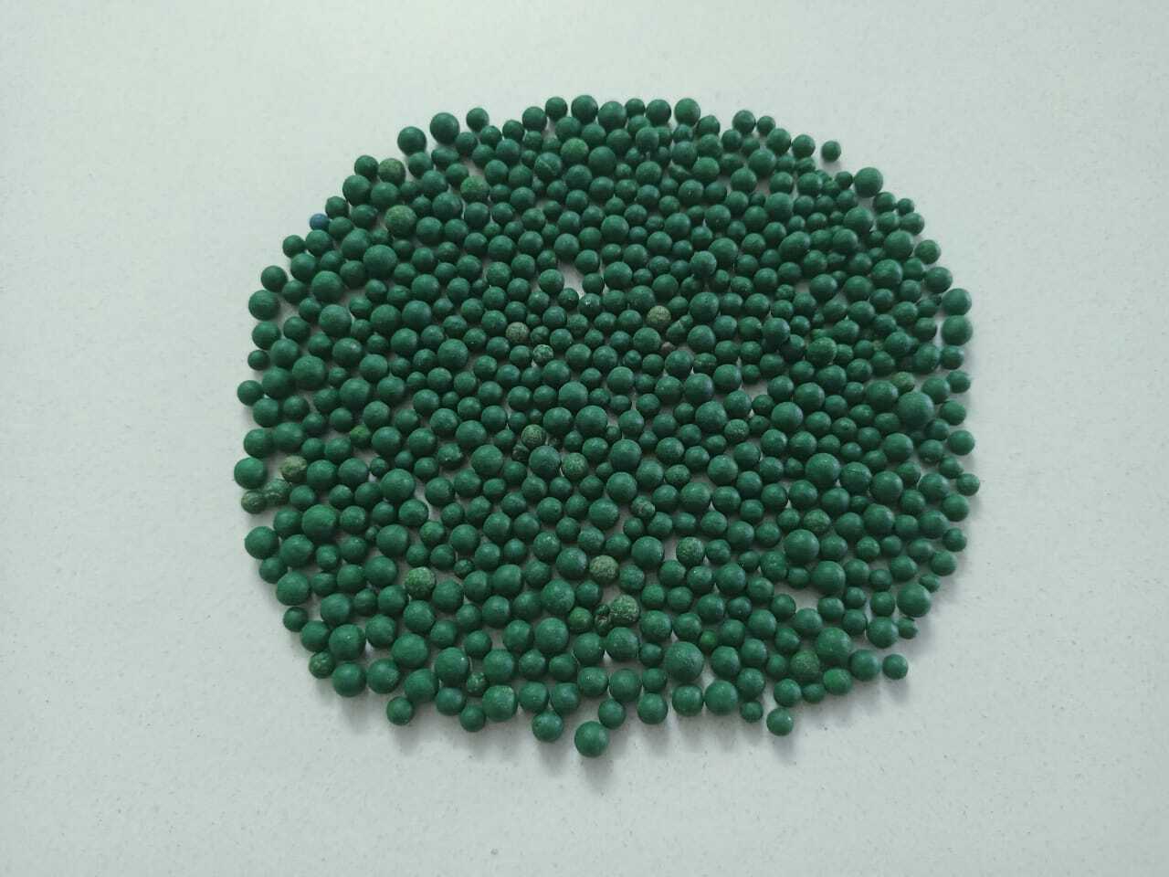 Round Bentonite Granules Of Six Different Colors For Cat Litter Purpose And Industrial Purpose