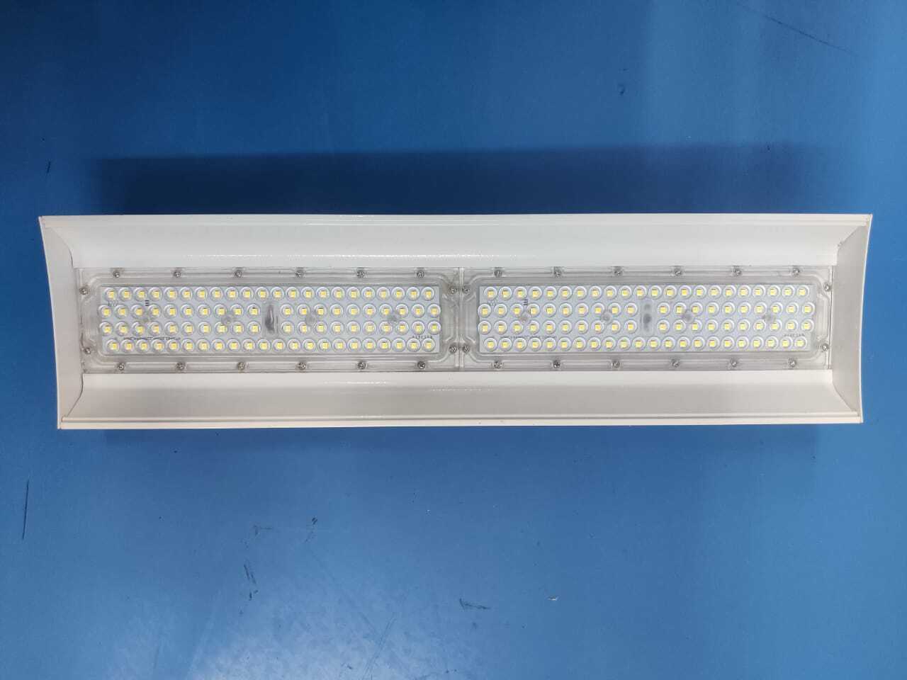Led Linear High Bay Light - Aluminium Die Cast, 504mm Length X 132mm Width X 90mm Height | 100w, 150w, 200w, 3000-6500k Color Temperature, Warm White, Neutral White, Cool White Options