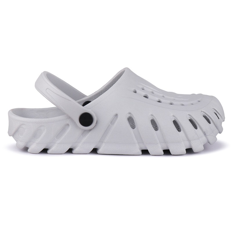 Bersache Lightweight Stylish Clog With High Quality Sole (6059) - Eva Outsole, Size 6x10, Grey Color | Casual Slip-on Design For All Seasons