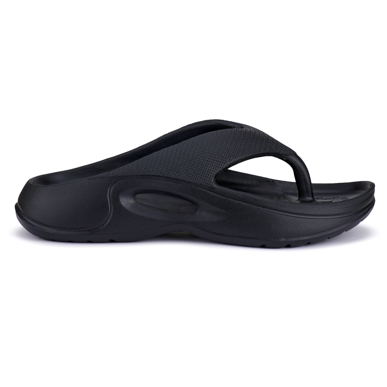 Bersache Lightweight Stylish Clog With High Quality Sole(6061) - Eva Outsole, Size 6x10, Black | Slip-on, Durable, Trendy Indoor And Outdoor Use