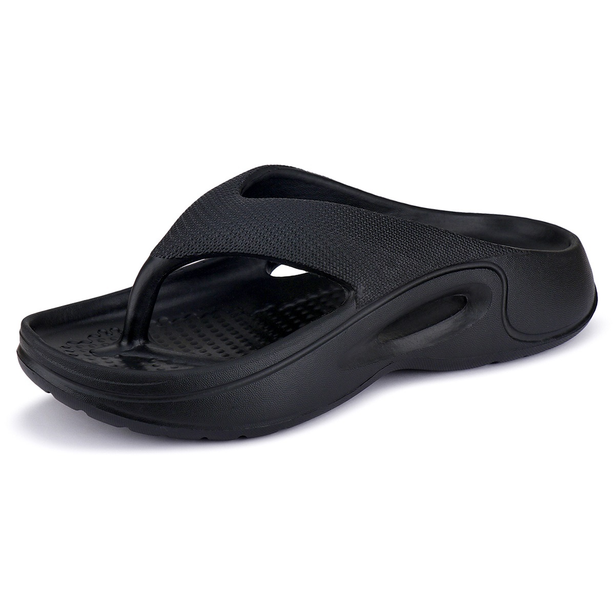 Bersache Lightweight Stylish Clog With High Quality Sole(6061) - Eva Outsole, Size 6x10, Black | Slip-on, Durable, Trendy Indoor And Outdoor Use