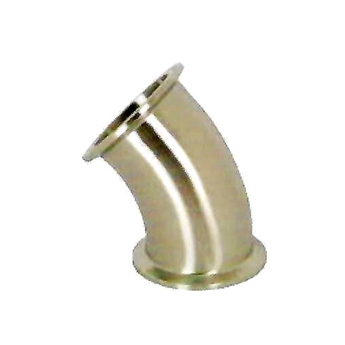 45 Degree Bend - Color: Silver