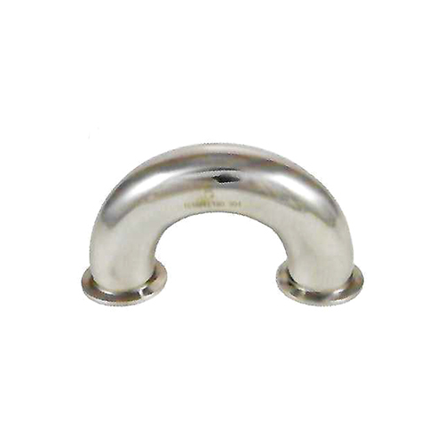 TC U Bend - Stainless Steel, Polished Silver Finish | Threaded Connection, Durable and Corrosion-Resistant Design
