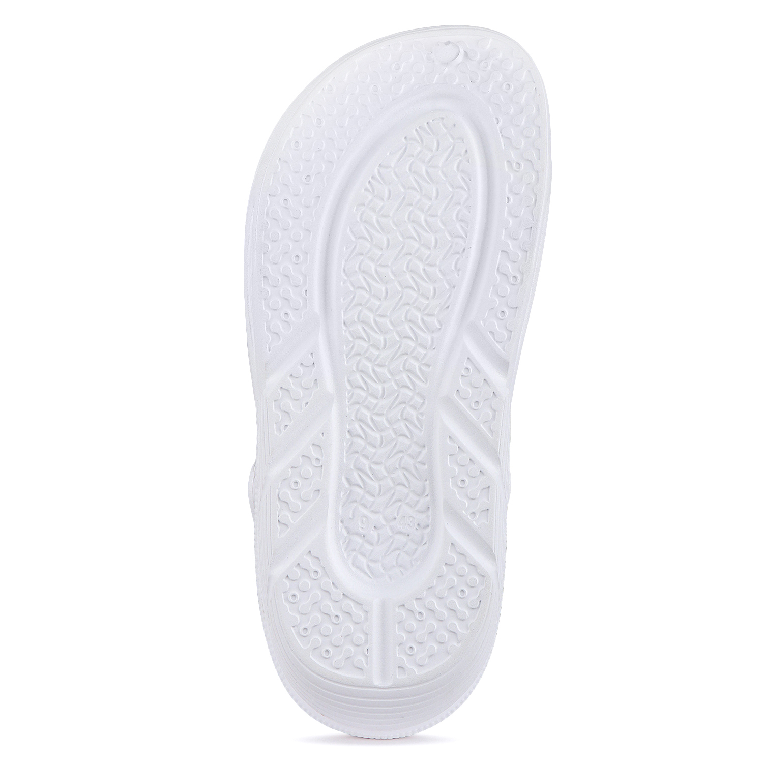 Bersache Lightweight Stylish Clog With High Quality Sole(6064) - Eva Outsole, Size 6x10, White Color | Durable, Comfortable Slip-on Sandals For Indoor & Outdoor Use