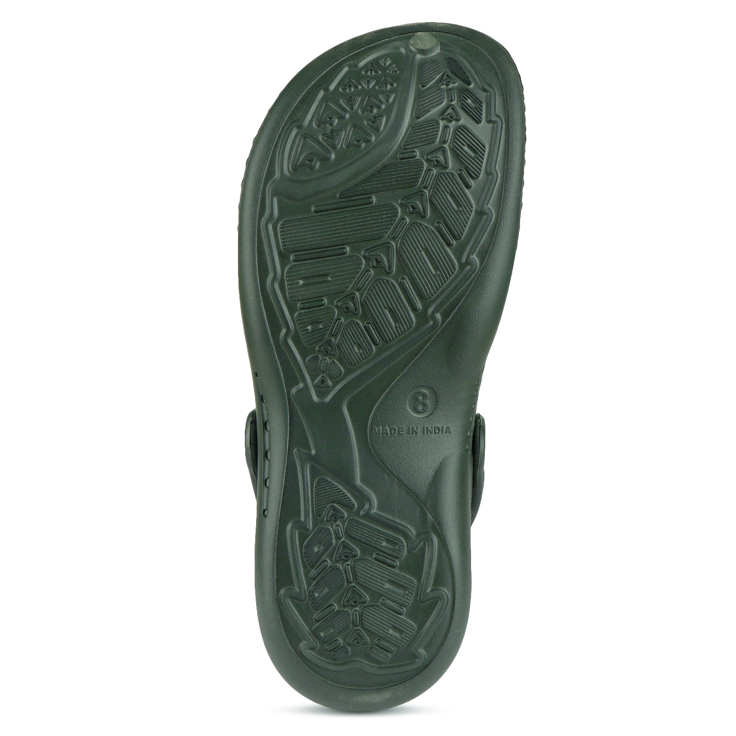 Bersache Lightweight Stylish Clog With High Quality Sole(6068) - Eva Outsole, Size 6x10, Green | Durable, Lightweight, Trendy Slip-on Sandals For All Seasons