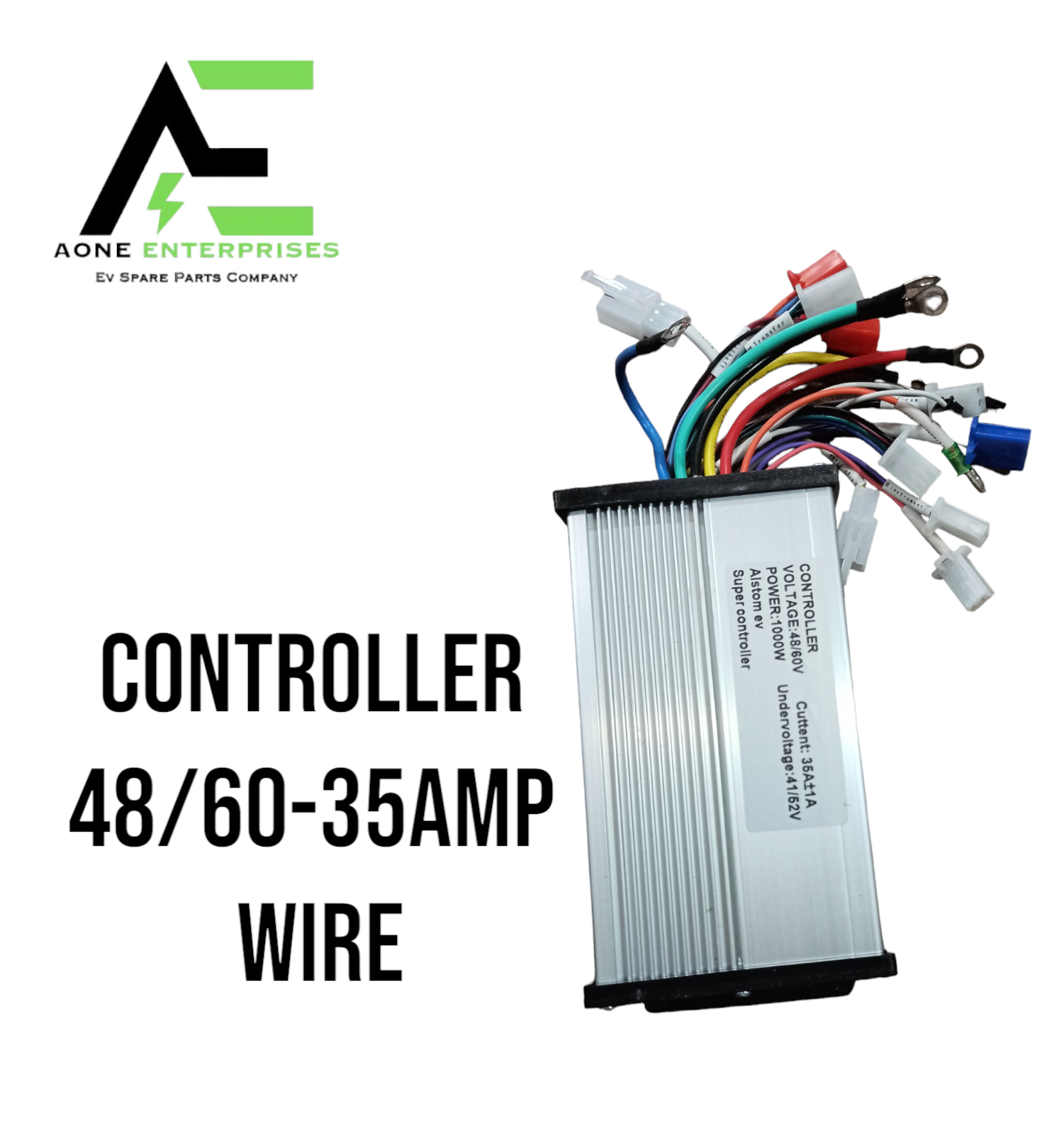 Controller 48/60-35 Amp Wire - 48v/60a Rating, Copper Wire For Optimal Current Flow And Voltage Stability, Used For Efficient Connectivity