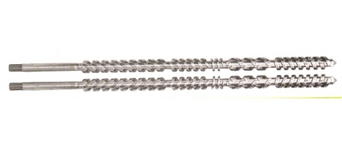 Twin Parallel Extruder Screw