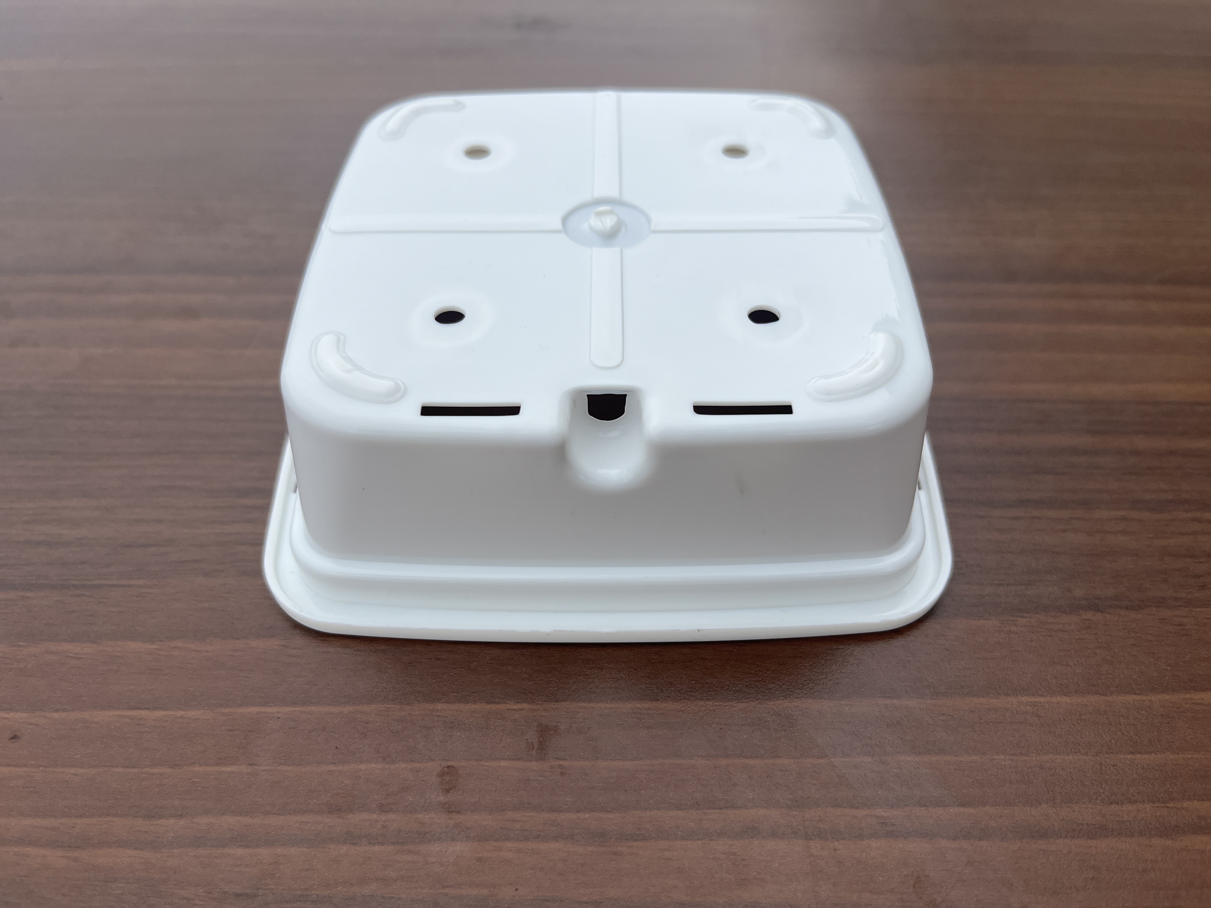Cctv Junction Box - Abs Plastic, 5x5 Inches, White | Cable Protection, Durable Build, Easy Install, Secure Mount, Weatherproof, Universal Compatibility
