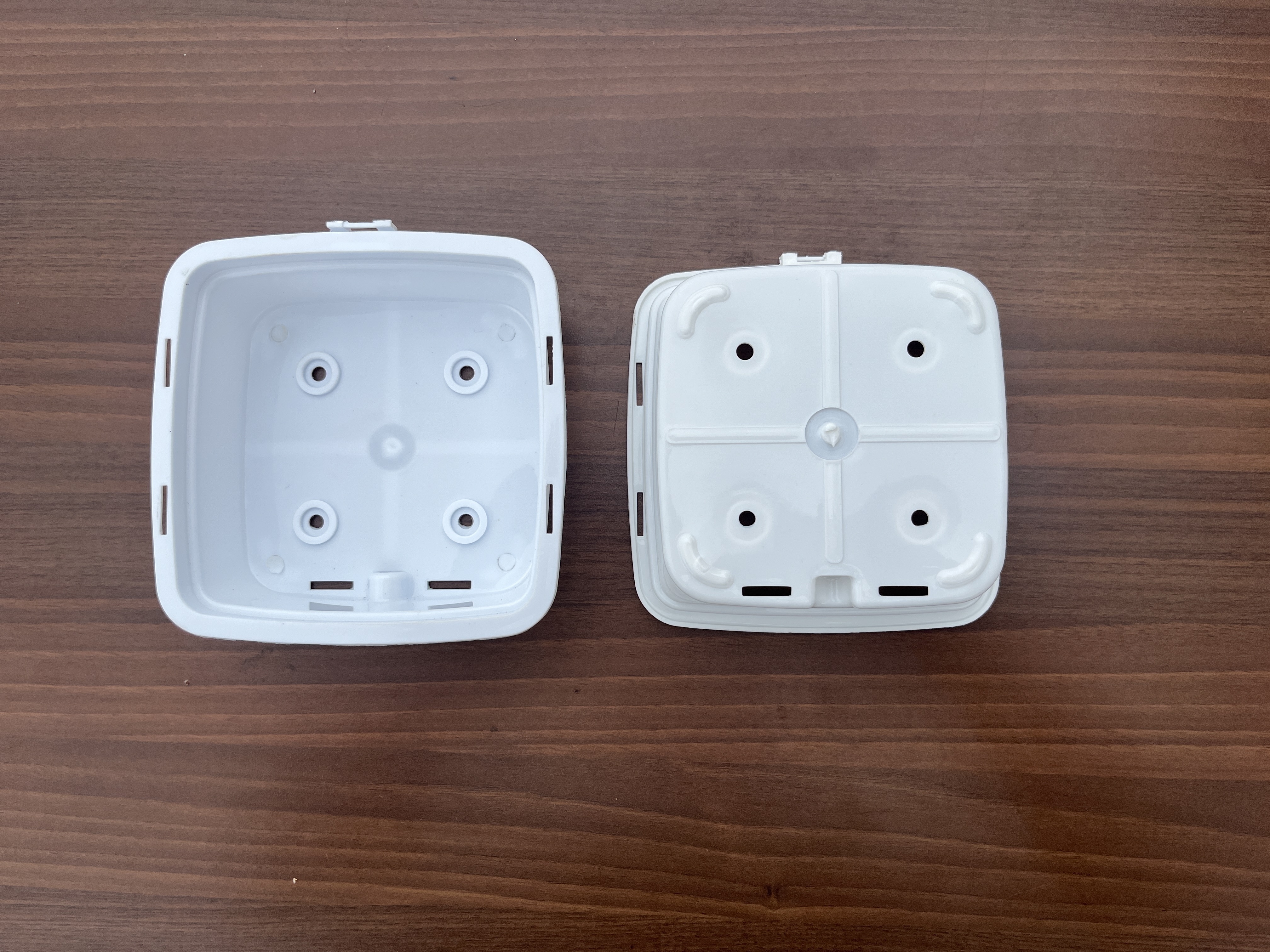 Cctv Junction Box - Abs Plastic, 5x5 Inches, White | Cable Protection, Durable Build, Easy Install, Secure Mount, Weatherproof, Universal Compatibility