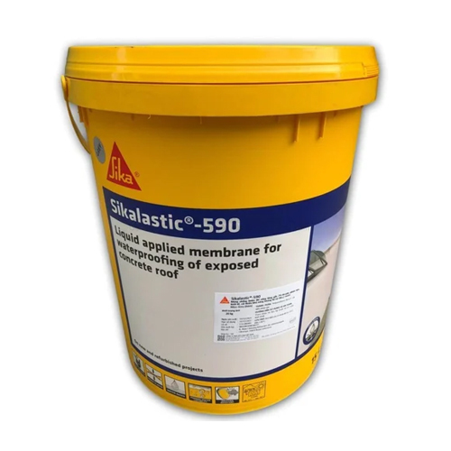 Sika Elastic 590 Waterproofing Chemical - 95%-99% Purity, High-Quality Liquid with Sharp Smell for Reliable Waterproof Seal