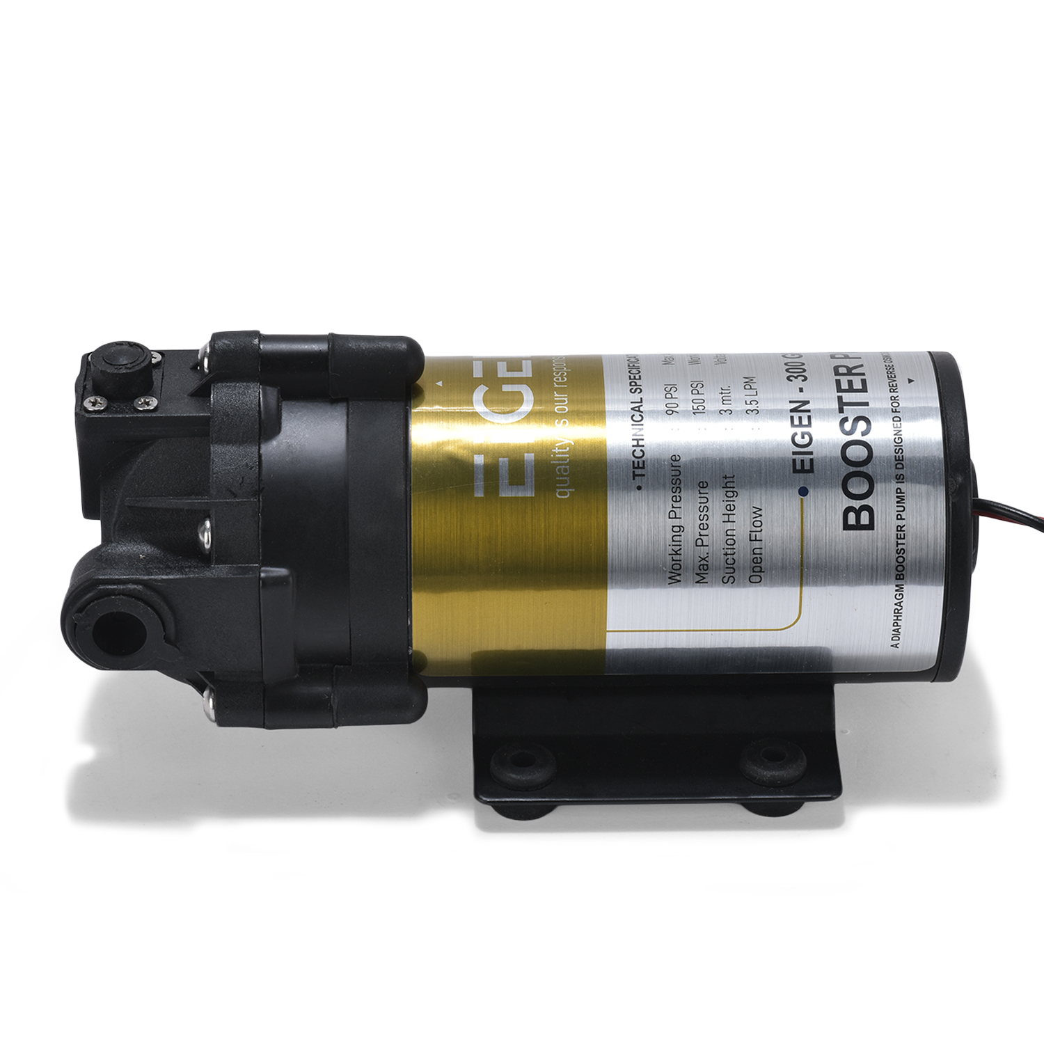 Ro Water Purifier Booster Pump 300 Gpd - Features: Highly Effective & Durable