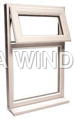 स्पष्ट UPVC दरवाजा खिड़की