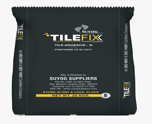 Tile Fix Adhesives - Mineral-based Powder, White Color | Heavy-duty Industrial Application, Superior Bond Strength, Chemical Resistance