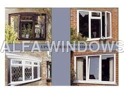 डबल ग्लेज़्ड UPVC खिड़कियाँ