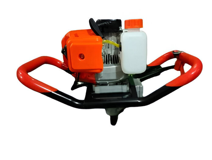 One Man Operated Earth Auger With 8 Inch Auger Bit