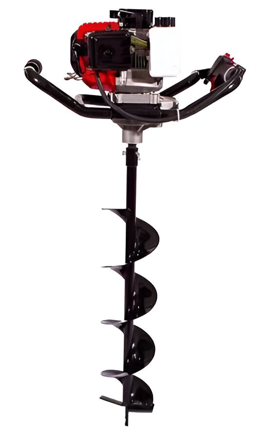 One Man Operated Earth Auger With 8 Inch Auger Bit