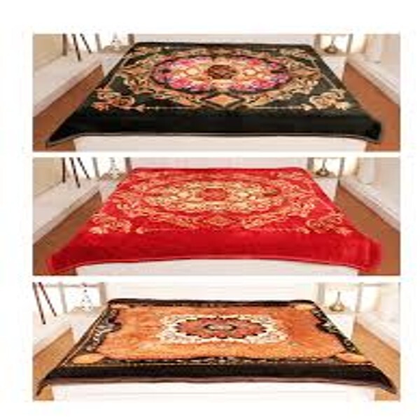 Normal Mink Blanket (1kg) - Age Group: Adults