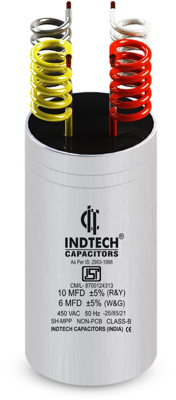 High-quality Washing Machine Capacitor - 440 Volt, Cylindrical Shape | Optimal Performance, Energy Efficiency, Longevity