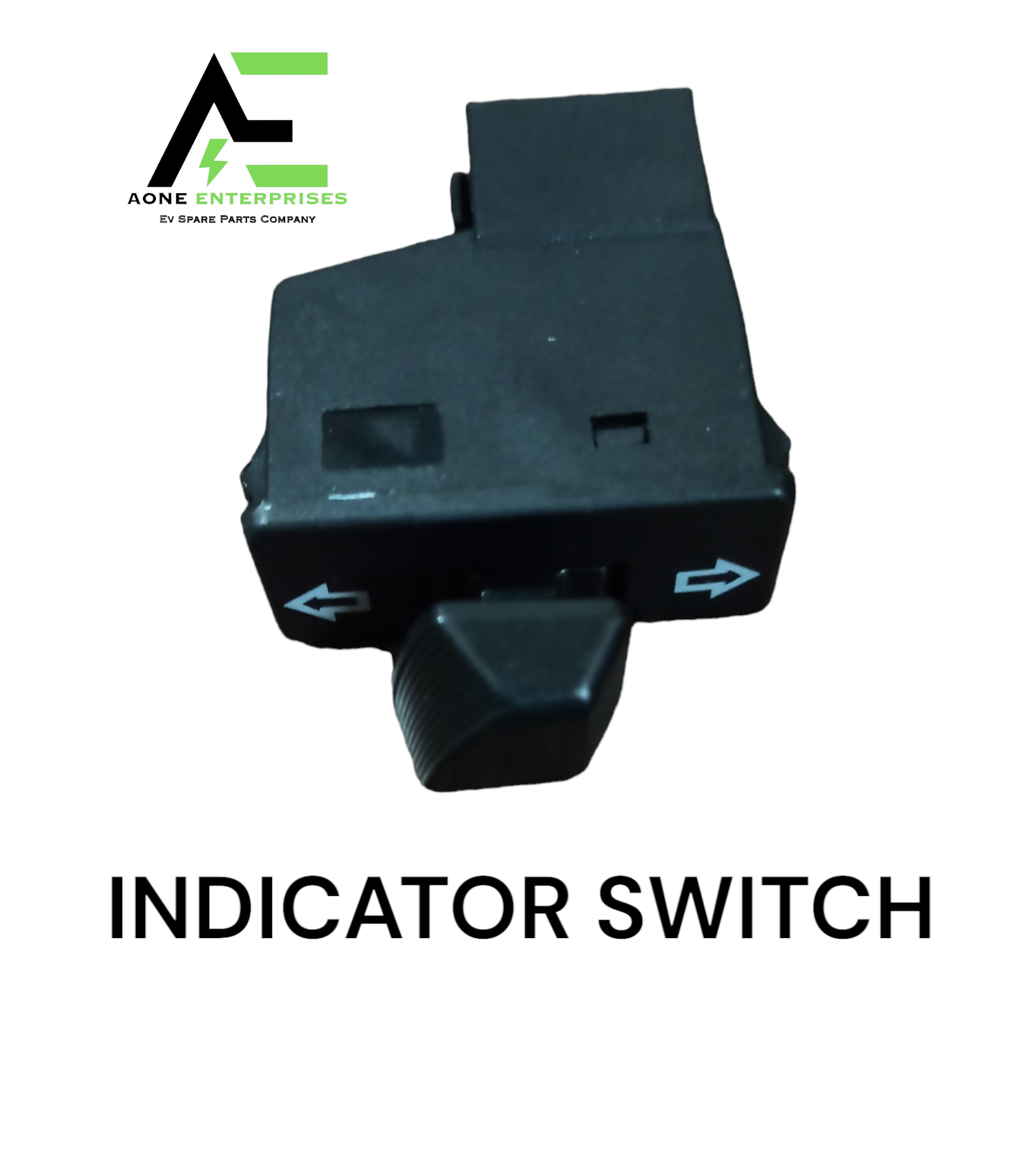 Indicator Switch - Durable Plastic, Compact Design | Essential Component For H L Holder Ev Scooty