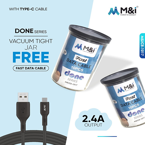 M-Icb-1017 12W Done Series Type C Data Cable - Body Material: Plastic