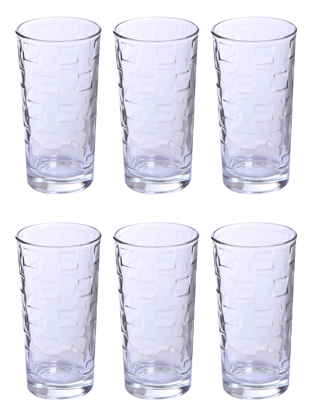 Uniglass Kyvos Water Juice Glass Set 250ml Set Of 6 Pcs