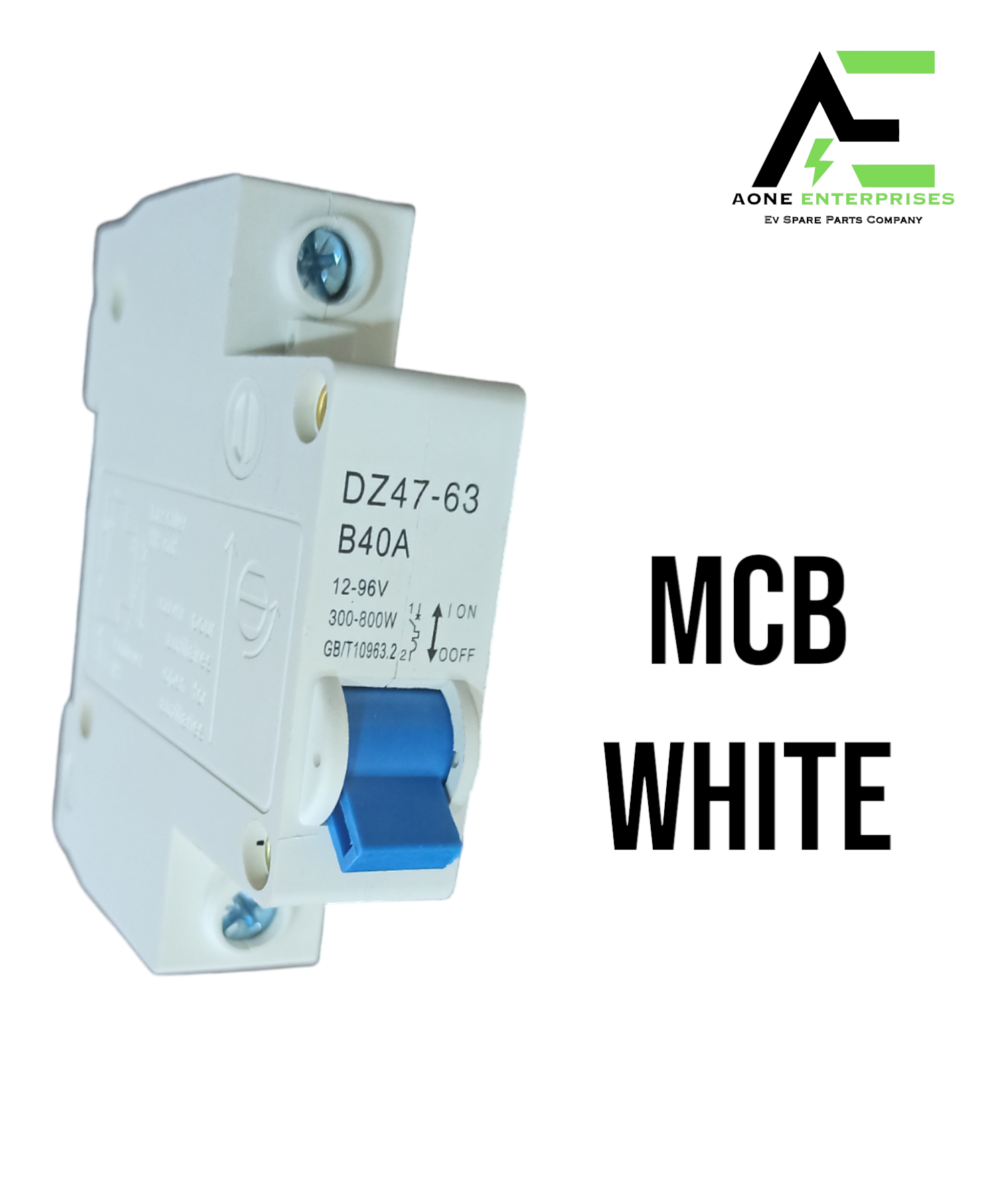 Mcb White - Polycarbonate Housing, 6a To 32a Current Ratings | Overcurrent Protection, Short Circuit Safeguarding, Easy Installation