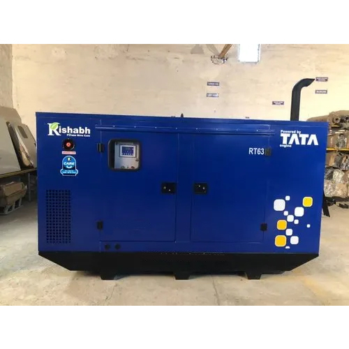 63 Kva Tata Deisel Silent Generator - Color: Blue