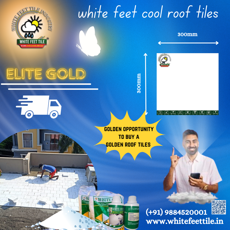 White Feet - Cool Roof Tiles - Mx-prime