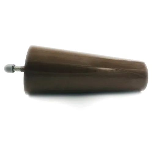 6inch Straight Conical Leg With Bolt - Finish: Polished