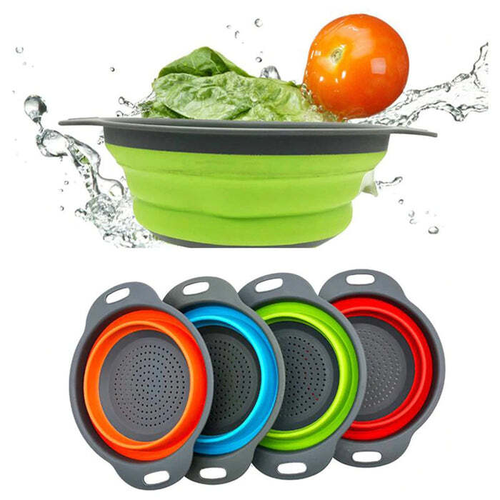 Round Small  Silicone Strainer 2996