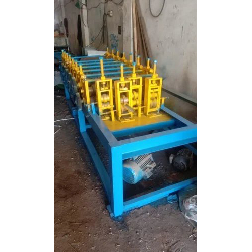 False Ceiling Roll Forming Machine - Mild Steel, 220-440 Volt | Automatic, Blue, 1 Year Warranty