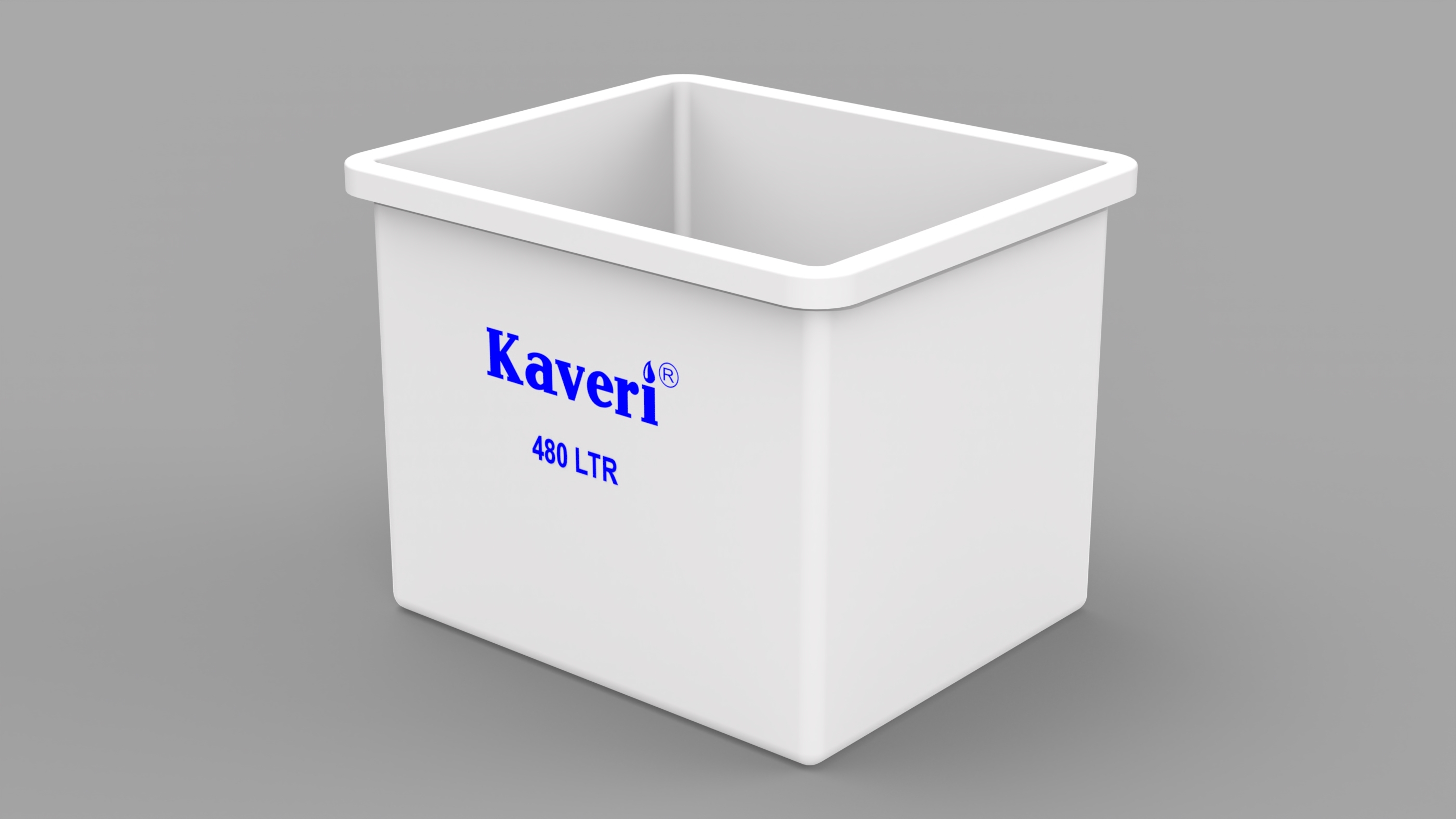 Kaveri Processing Trolley Crates - Color: White