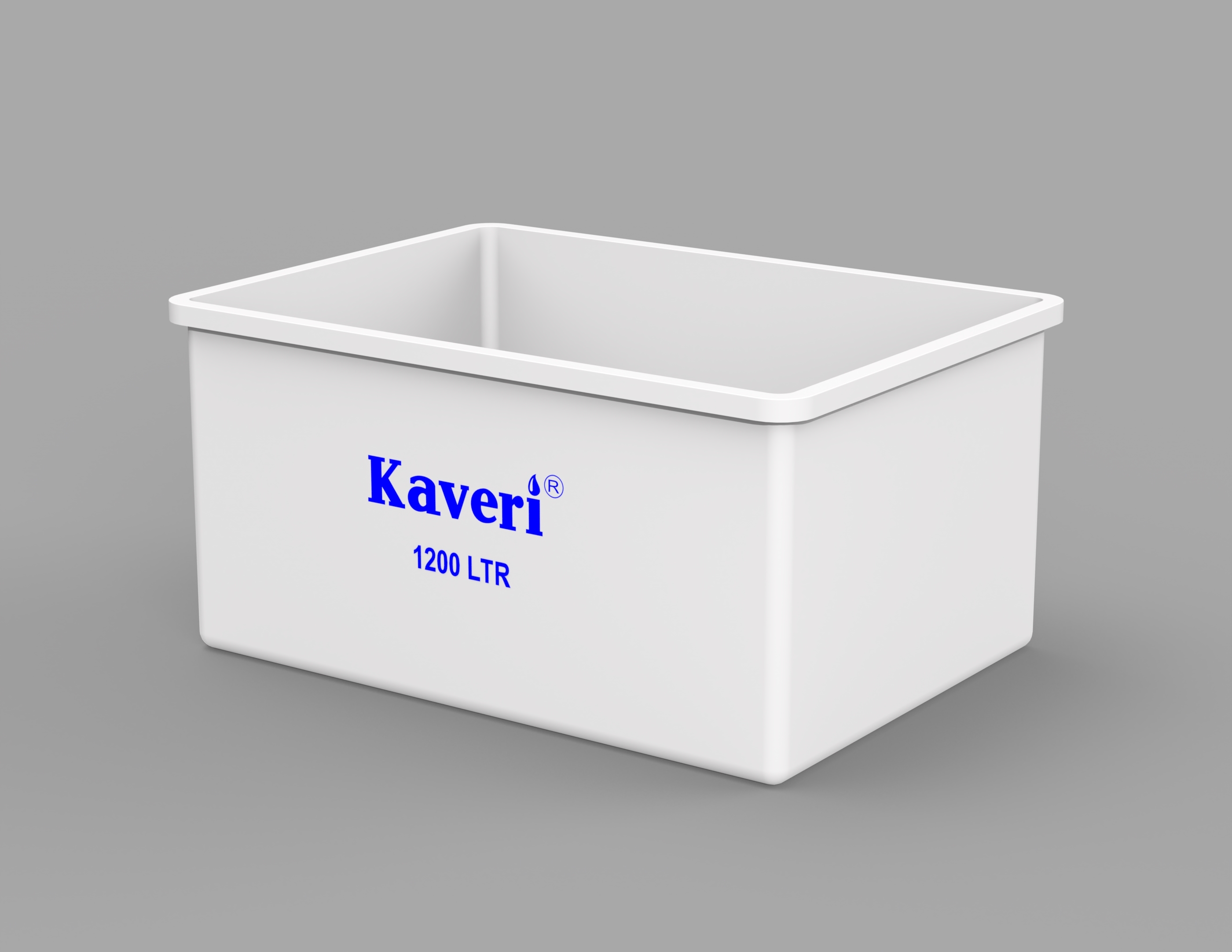 Kaveri Processing Trolley Crates - Color: White