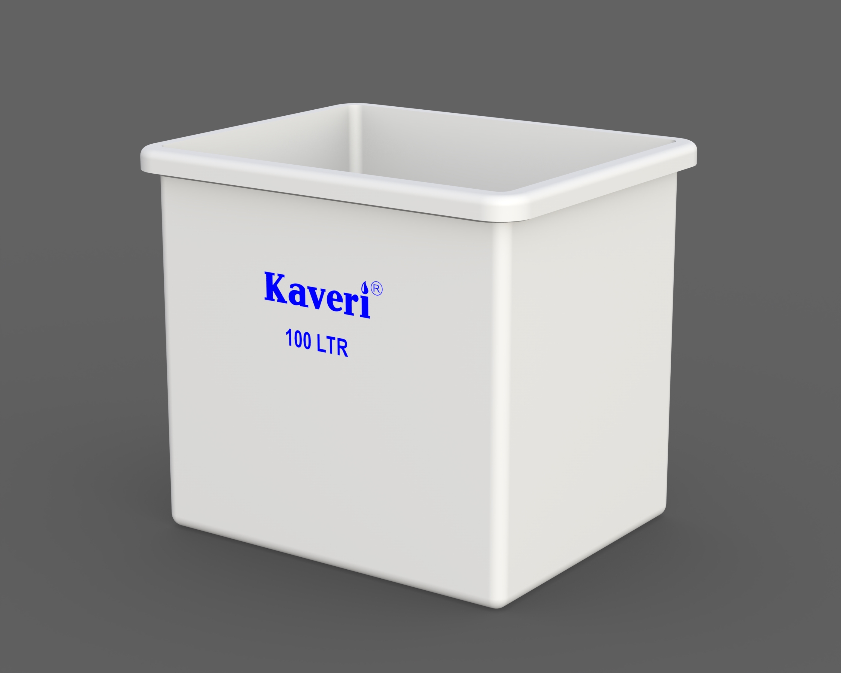 Kaveri Processing Trolley Crates - Color: White