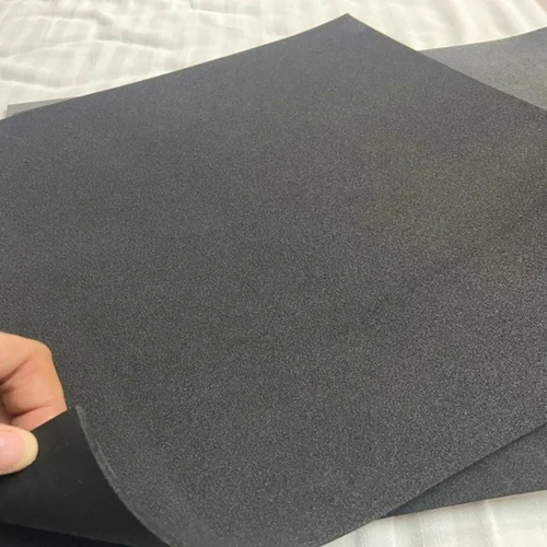 Plain EVA Laminated Fabric - EVA Material, Lightweight, Classic Black Color, Water-Resistant, Easy to Clean, Perfect for Bag Designs