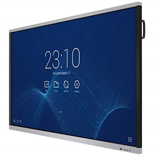 65 Inch Black Maxhub Interactive Flat Panel - Material: Pvc