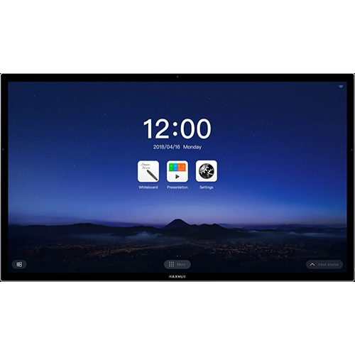 Maxhub I75Fa Black Interactive Flat Panel - Dimensions: 75 Inch (In)