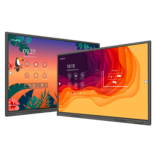 Newline Q Series Tt-7521Q Interactive Flat Panel - Color: Black