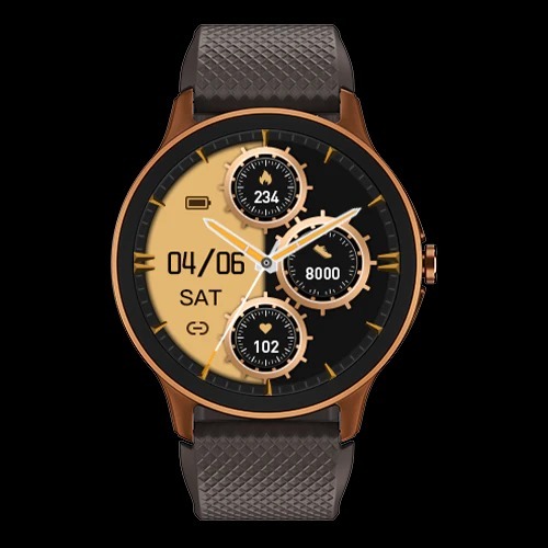 Noisefit Curve 1.38" Display, Bt Calling, 550 Nits Brightness, 100+ Watchfaces, Metallic Finish