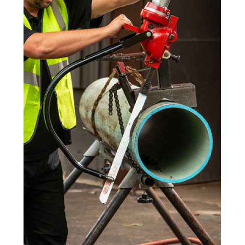 Pneumatic Reciprocating Saw Machine - Color: Red