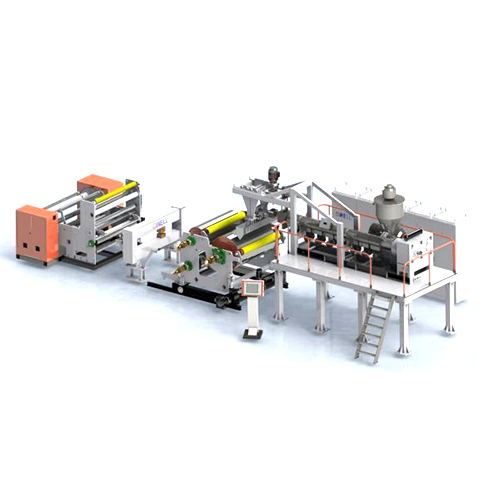 EVA POE Solar PV Encapsulation Film Production Line - Mild Steel, Electric-Driven Automatic Machine | High-Quality, Weather-Resistant Film Production with Warranty